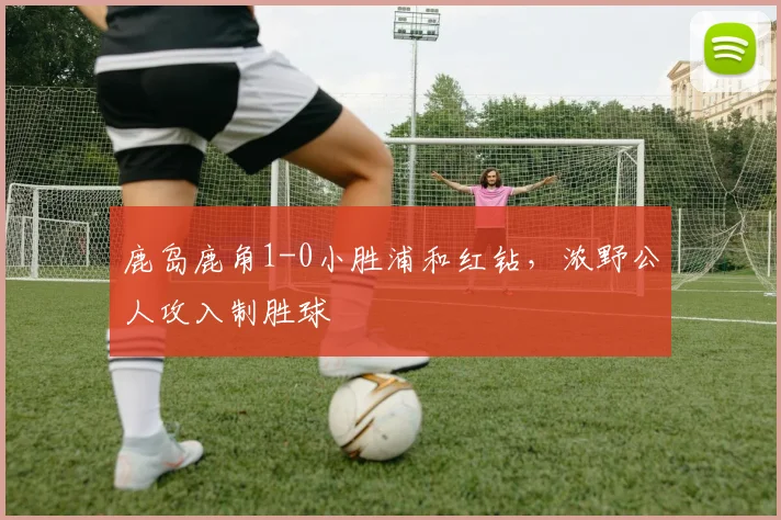 鹿岛鹿角1-0小胜浦和红钻，浓野公人攻入制胜球